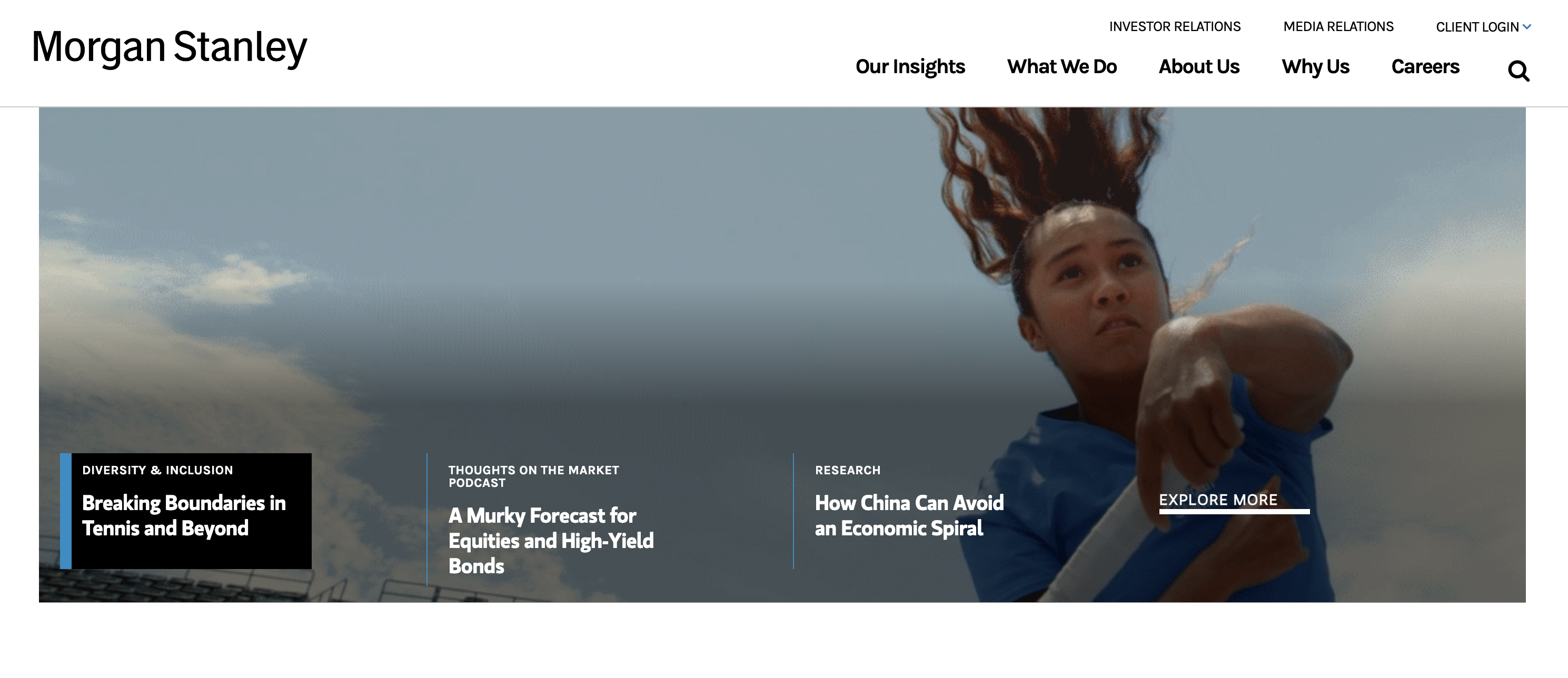 morgan stanley homepage