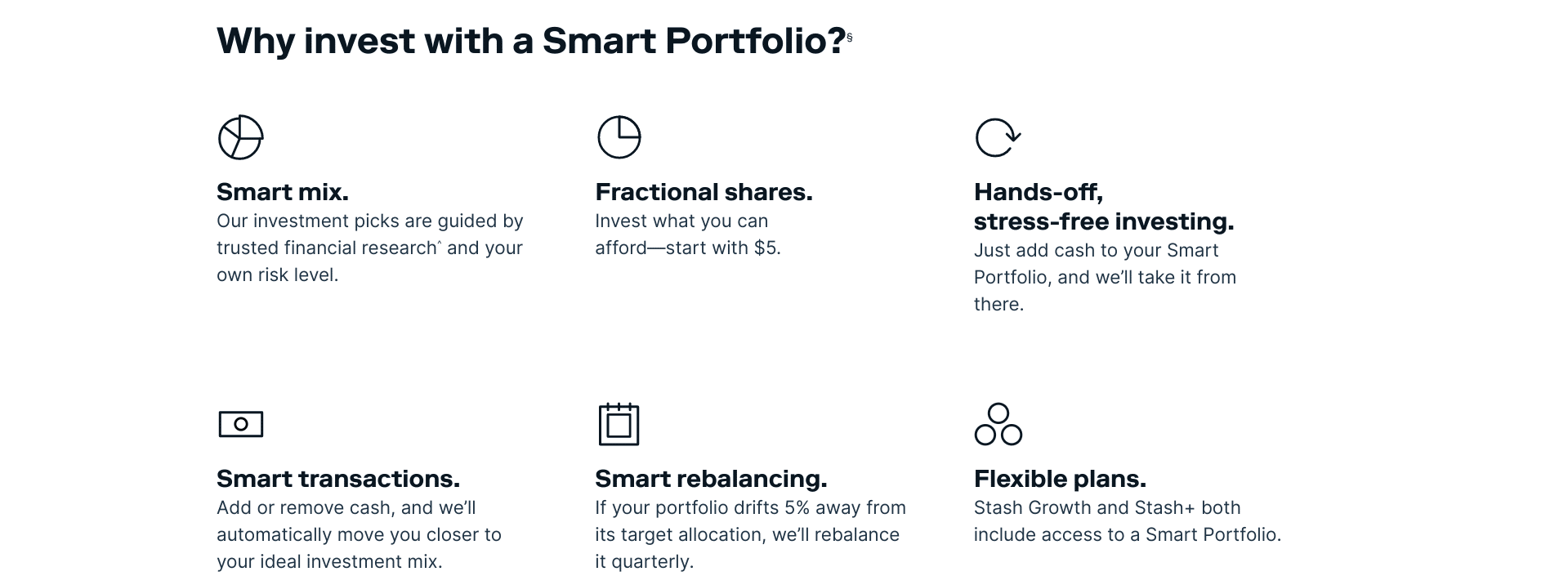Stash Review: smart portfolios